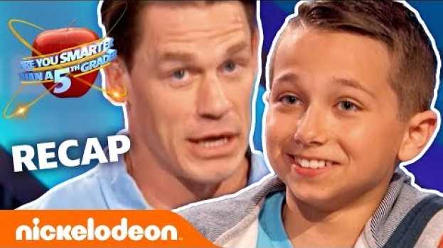 Video Nick Shows Up 3rd Grade Teacher 🍎 Are You Smarter Than A 5th Grader | Ep. 1 Recap su italiano