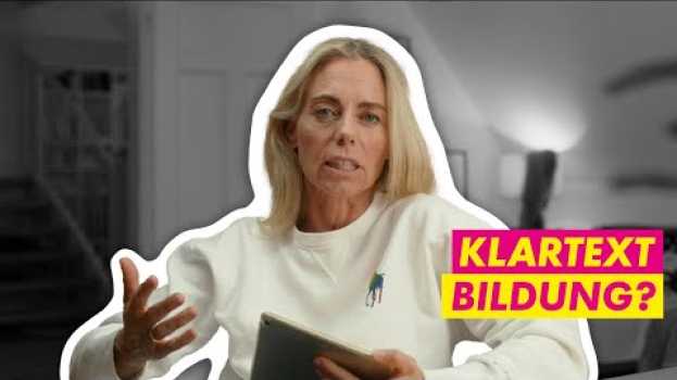 Video KLARTEXT: Was ist dir in der Bildungspolitik wichtig? su italiano