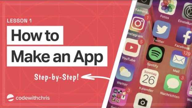 Video How to Make an App for Beginners (2020) - Lesson 1 in English
