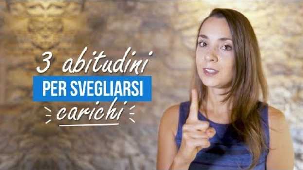 Video 3 Cose da Provare Stasera per Dormire Meglio ? em português
