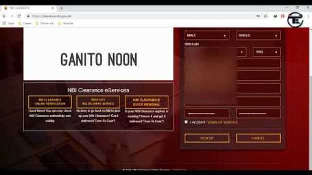 Video Apply For NBI Clearance Online - Step By Step (Set Up An Appointment) auf Deutsch
