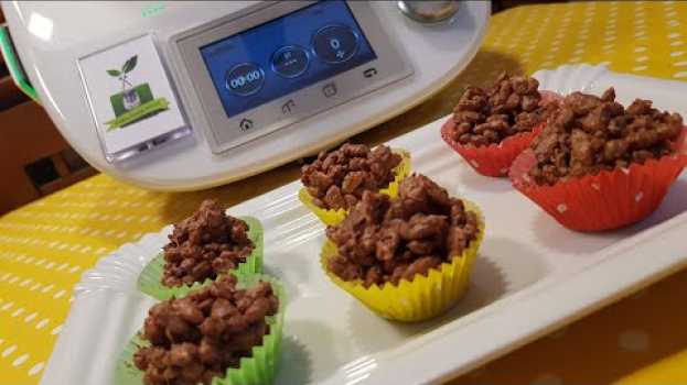 Video Dolcetti di riso soffiato e cioccolato per bimby TM6 TM5 TM31 auf Deutsch