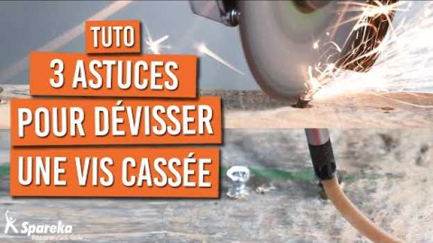Video 3 astuces pour dévisser une vis cassée su italiano
