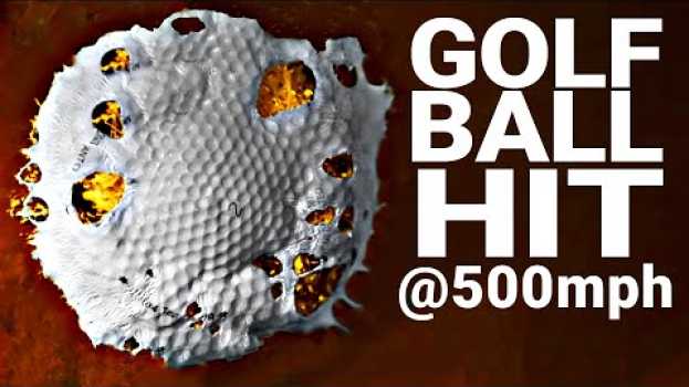 Video How Hard Can You Hit a Golf Ball? (at 100,000 FPS) - Smarter Every Day 216 po polsku