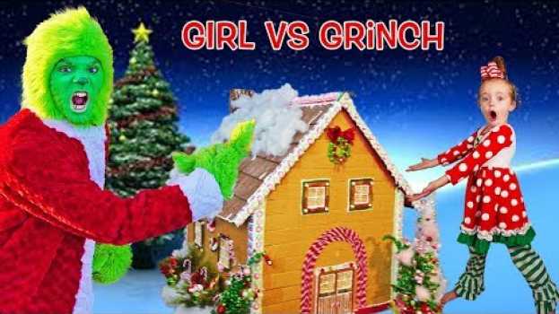 Video Girl vs Grinch! Can Cindy Lou Who Save Christmas Again? po polsku