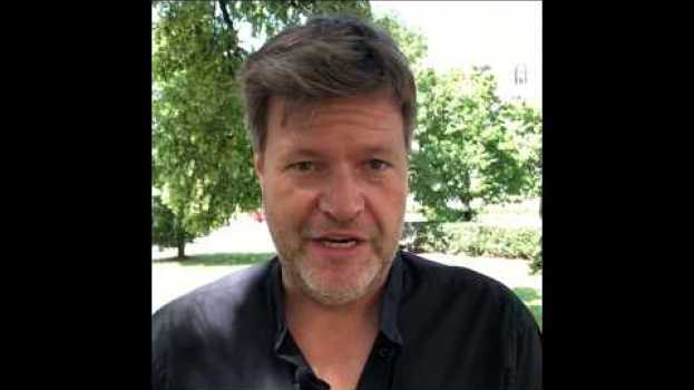 Video Robert Habeck ruft zur Ortsvorsteher-Stichwahl in Trier am 16.06.2019 auf. po polsku