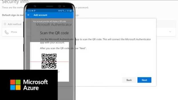 Video How to set up authenticator on a new phone | Azure Active Directory auf Deutsch