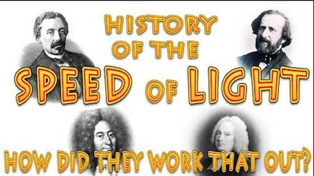 Video history of the speed of light and how its speed was determined   türkçe