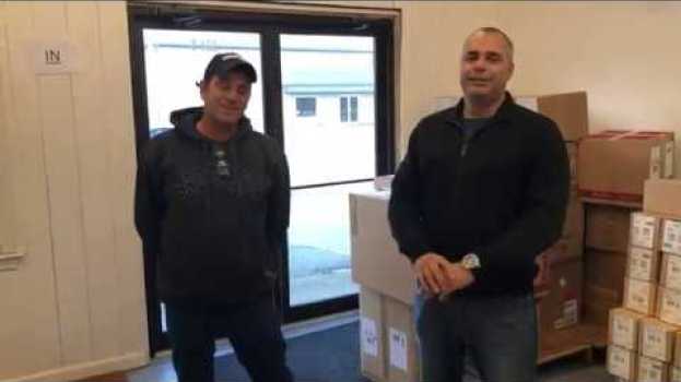 Video Visita de um dos nossos clientes diretamente do Brasil e Tour pelo VOI SERVICES   türkçe