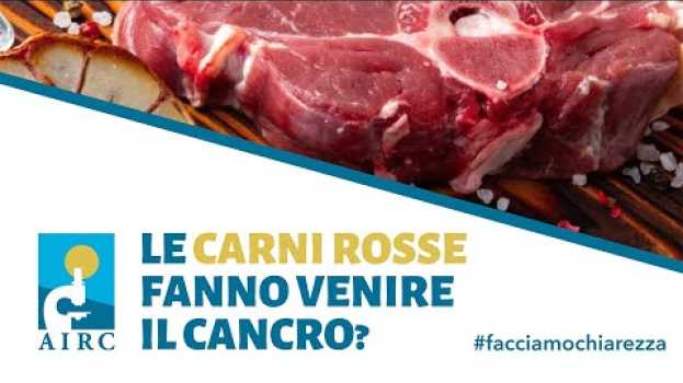 Видео La carne rossa fa venire il cancro? Facciamo Chiarezza на русском