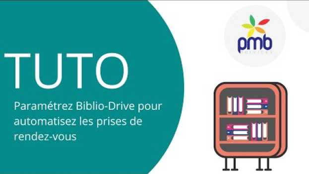 Video Paramétrer Biblio-Drive pour automatiser les prises de rendez-vous su italiano