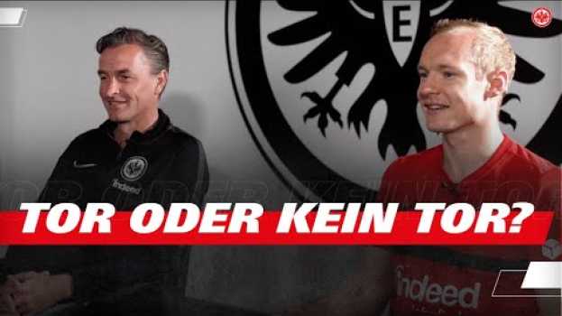 Video Tor oder kein Tor? I Sebastian Rode & Alex Schur I LG OLED Challenge - Teil 1 in English