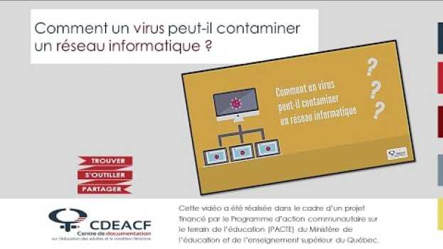 Video Comment un virus peut-il contaminer un réseau informatique ? su italiano