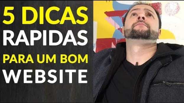 Video 5 Dicas para Ter um Site que Vende | Guia de Marketing #49 en français