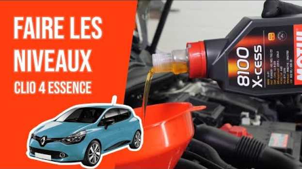 Видео Faire ses niveaux Clio 4 0.9 TCe 📏 на русском
