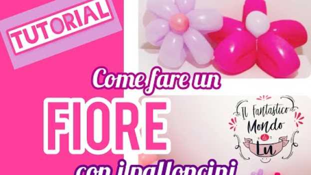 Video Come fare un fiore con i palloncini: sculture con i palloncini en français