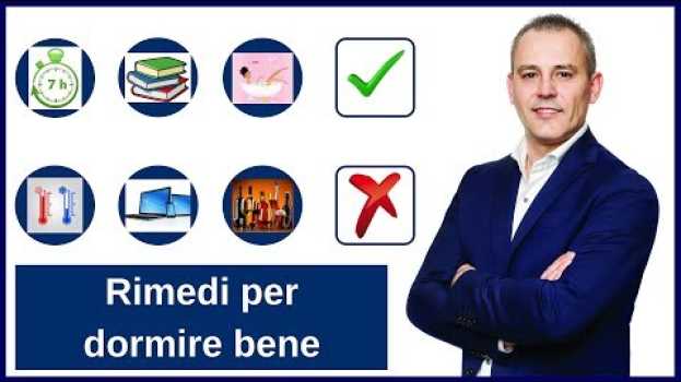 Video I migliori rimedi per dormire bene in English