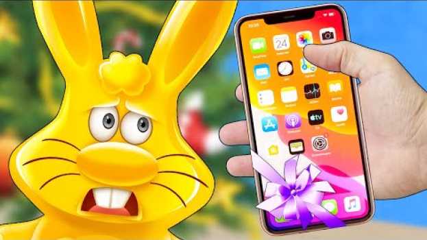Video IPHONE ДЛЯ ЖЕЛЕЙНОГО ЗАЙЦА ХАРИТОНА em português
