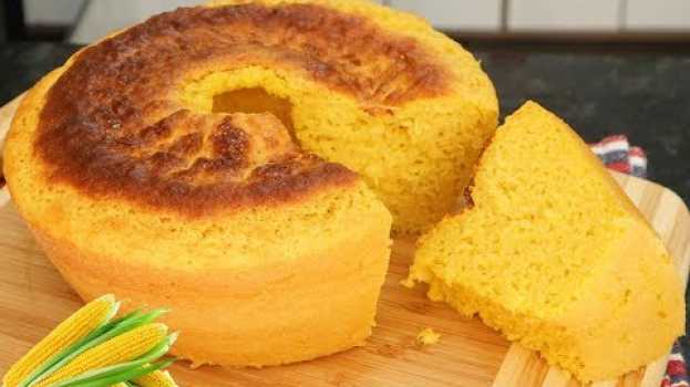 Видео BOLO DE MILHO DE LATINHA I O MELHOR QUE VOCÊ JÁ COMEU I SIMPLES E FÁCIL на русском