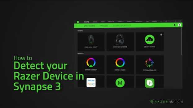 Video How to detect your Razer Device in Synapse 3   türkçe