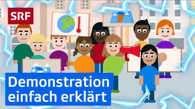 Video Was ist eine Demonstration? | Erklärvideos für Kinder | SRF Kids – Kindervideos en español