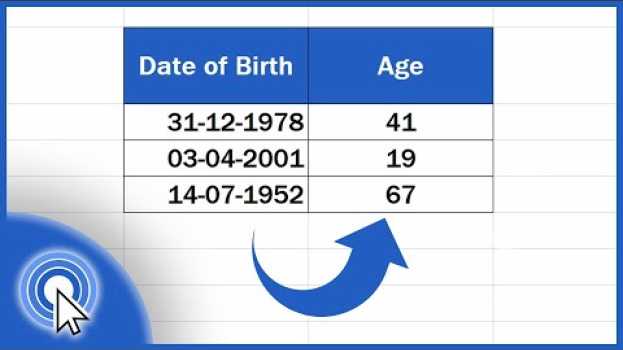 Video How to Calculate Age Using a Date of Birth in Excel (The Easy Way) em português