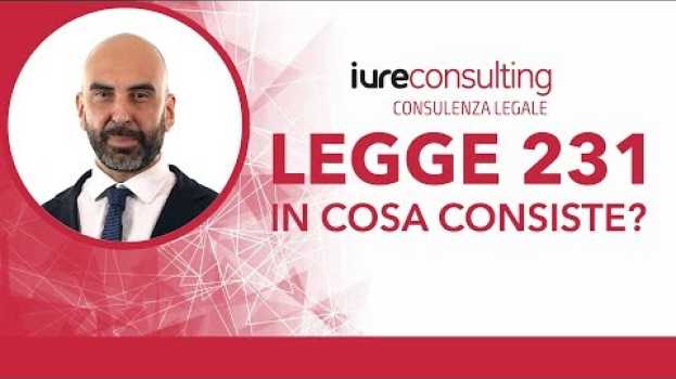 Видео In che cosa consiste la legge 231? на русском