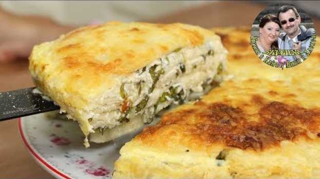 Video Готовим быстрый Творожный пирог со шпинатом. Невероятно Вкусно, и очень полезно. Простой рецепт. su italiano