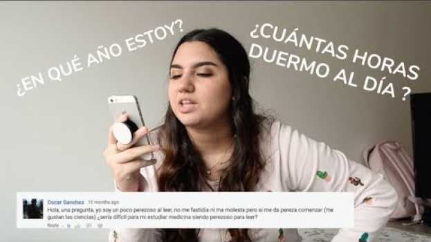 Video ¿Se puede Trabajar y Estudiar Medicina?/Preguntas más comunes sobre Estudiar Medicina in English