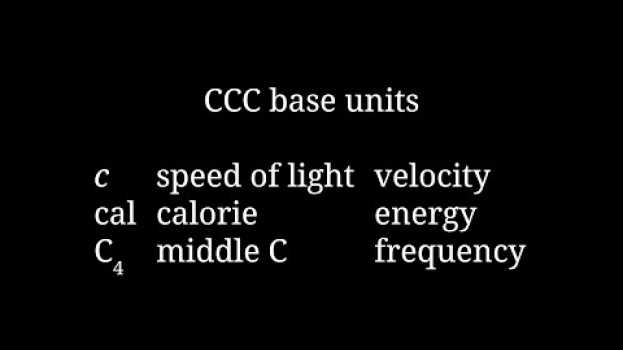 Video a joke about measurement en français