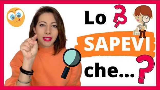 Video L’italiano NON Deriva dal Latino! - 8 Cose Interessanti sulla Lingua Italiana che (forse) non Sai 😌 po polsku