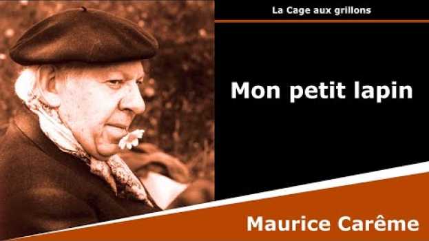 Video Mon petit lapin - Poésie - Maurice Carême   türkçe