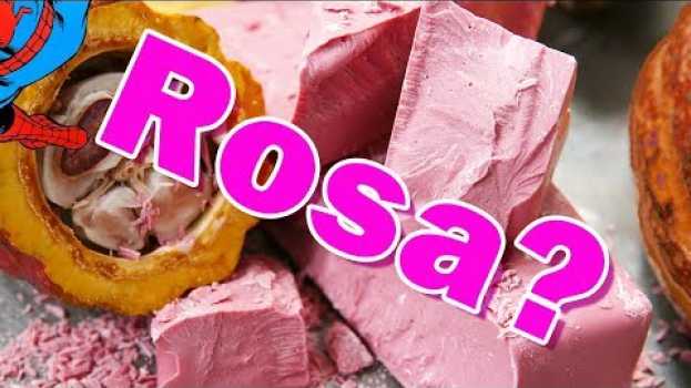 Video È arrivato il CIOCCOLATO ROSA. Per quale magia chimica ha questo colore?   türkçe