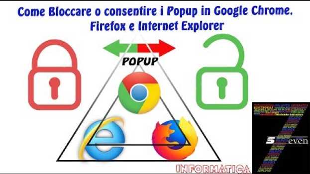 Video Come Bloccare o consentire i Popup in Google Chrome, Firefox e Internet Explorer   türkçe