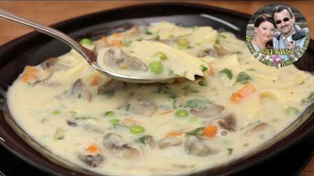 Video Полезный, легкий и быстрый, МОЛОЧНЫЙ ГРИБНОЙ СУП. Вкусно, сытно, просто нет слов. po polsku