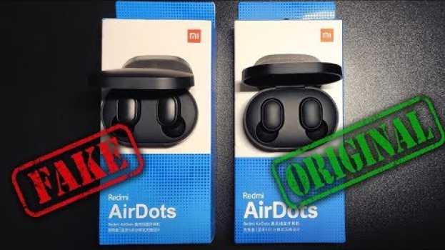 Video ОСТОРОЖНО! Подделка Redmi AirDots. Будьте внимательны! Redmi AirDots как отличить от подделки? po polsku