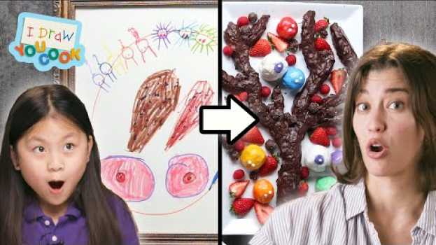Видео Can These Chefs Turn This Mummy Drawing Into A Dessert? • Tasty на русском