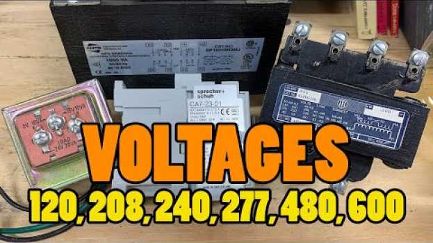 Video Difference Between VOLTAGES - Why We Need Them All em português