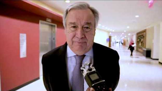 Video Guterres sobre crise de refugiados: "África é uma enorme lição para todos nós" en français