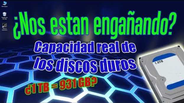 Video Disco duro o Memoria USB tiene menos capacidad de la que indica el fabricante | muestra menor tamaño em português