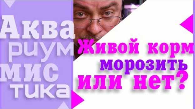 Video #Аквариумистика. Основные понятия. Живой корм, морозить или нет. #shorts en français