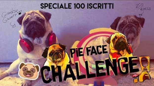 Video PIE FACE CHALLENGE  FORMAGGIO IN FACCIA CON MIO ZIO ROCCO! auf Deutsch