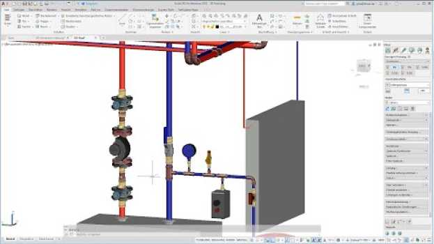 Video Automatische 3D-Generierung auf Basis einer 1-Strich-Zeichnung in AutoCAD po polsku