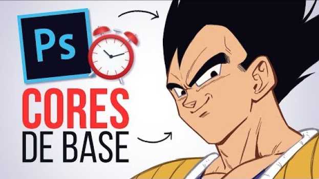 Video Como preencher CORES DE BASE no Photoshop em UM MINUTO! ⏰ in English