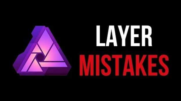 Video 10 Layer MISTAKES + How to Fix Them (Affinity Photo Tutorial) po polsku