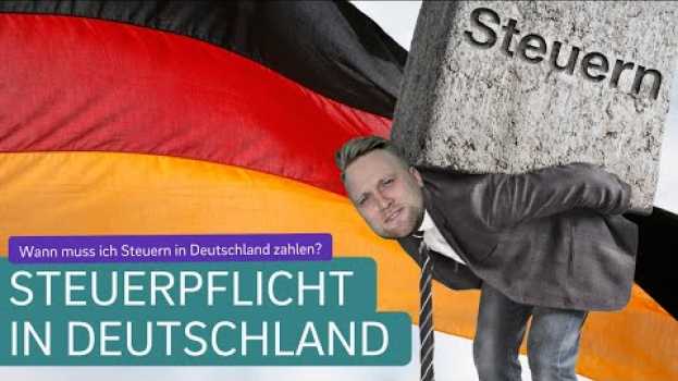 Video Steuerpflicht in Deutschland - Wann muss ich eigentlich Steuern bezahlen? | Kontist Steuerberatung en español