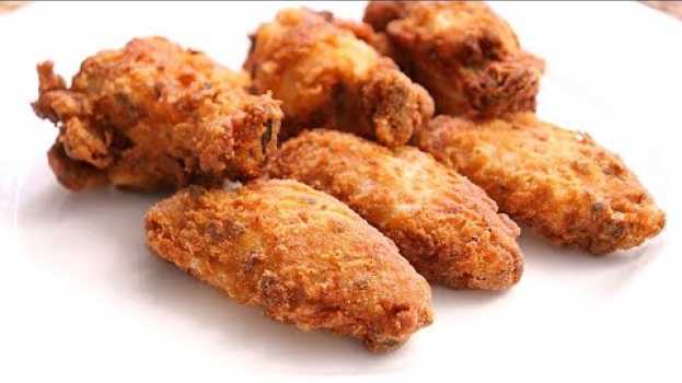 Video Alitas de Pollo Fritas súper Crujientes y Riquísimas in English