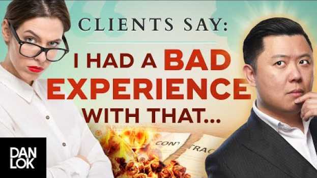 Video Clients Say, “I Had A Bad Experience With A Similar Product” And You Say "..." en español