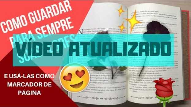 Video Como PLASTIFICAR uma flor DIY ATUALIZADO in English