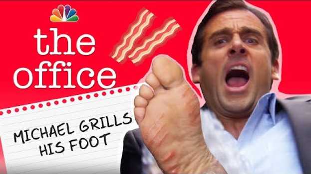 Video Michael Grills His Foot - The Office po polsku